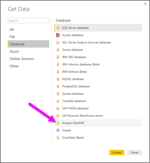 615x668 Connect To An Amazon Redshift Database In Power Bi Desktop