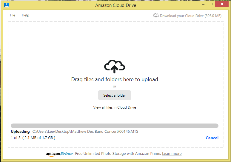 774x543 Amazon Cloud Drive Unlimited First Impressions