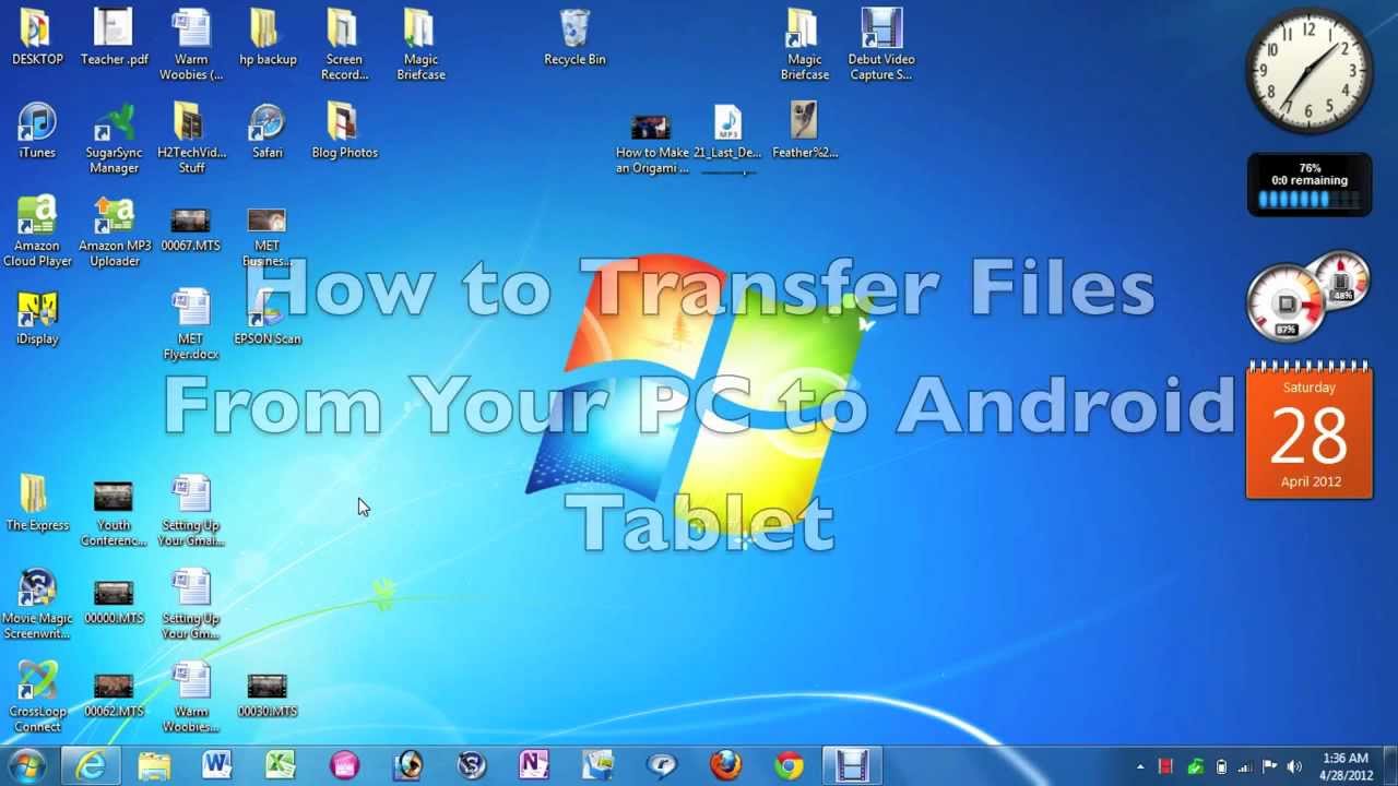 1280x720 How To Transfer From Pc To Android
