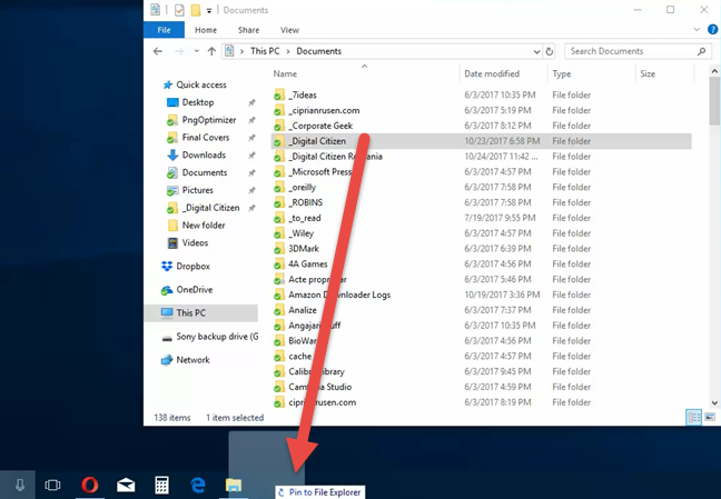648x449 How To Pin Any Folder To The Windows Taskbar, In Steps Digital