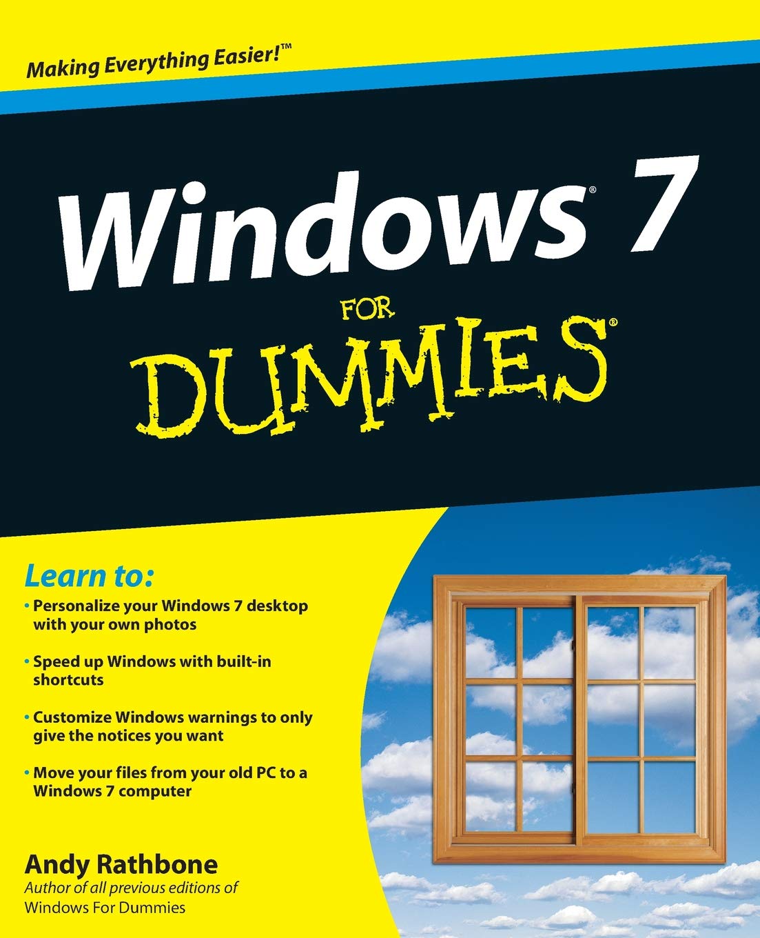 1103x1360 Windows For Dummies Andy Rathbone Books