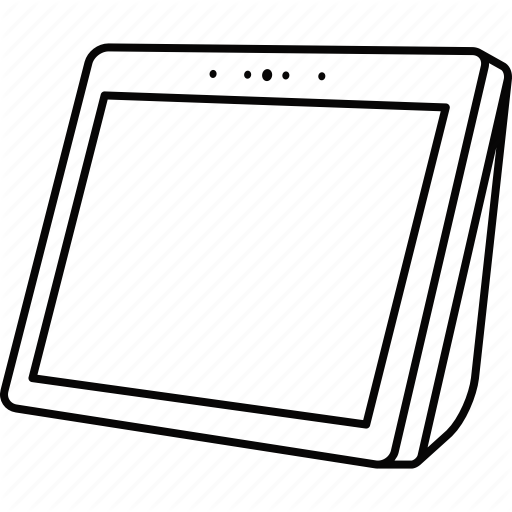 512x512 Alexa, Amazon, Echo, Show, Smart, Speaker Icon