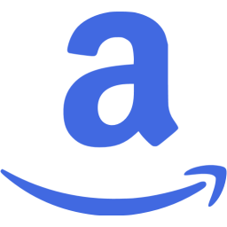 256x256 Royal Blue Amazon Icon