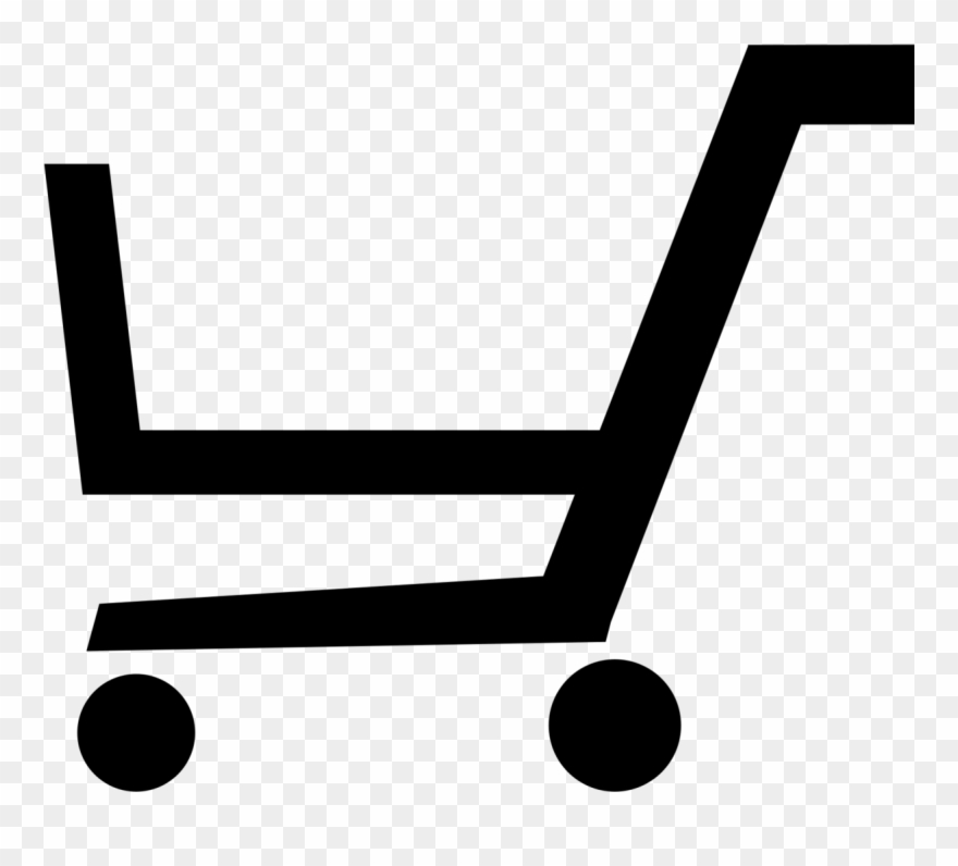 880x796 White Shopping Cart Icon