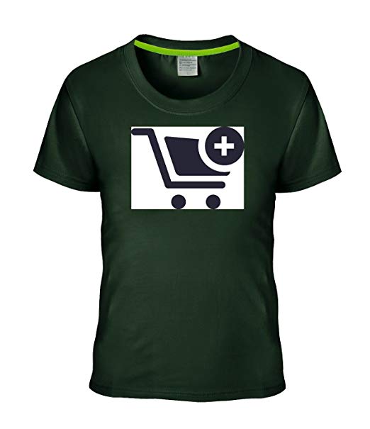 522x605 Shopping Cart Icon Womens Or Girls Short Sleeves T Shirts Sizename