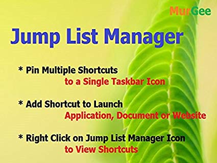 425x320 Jump List Manager