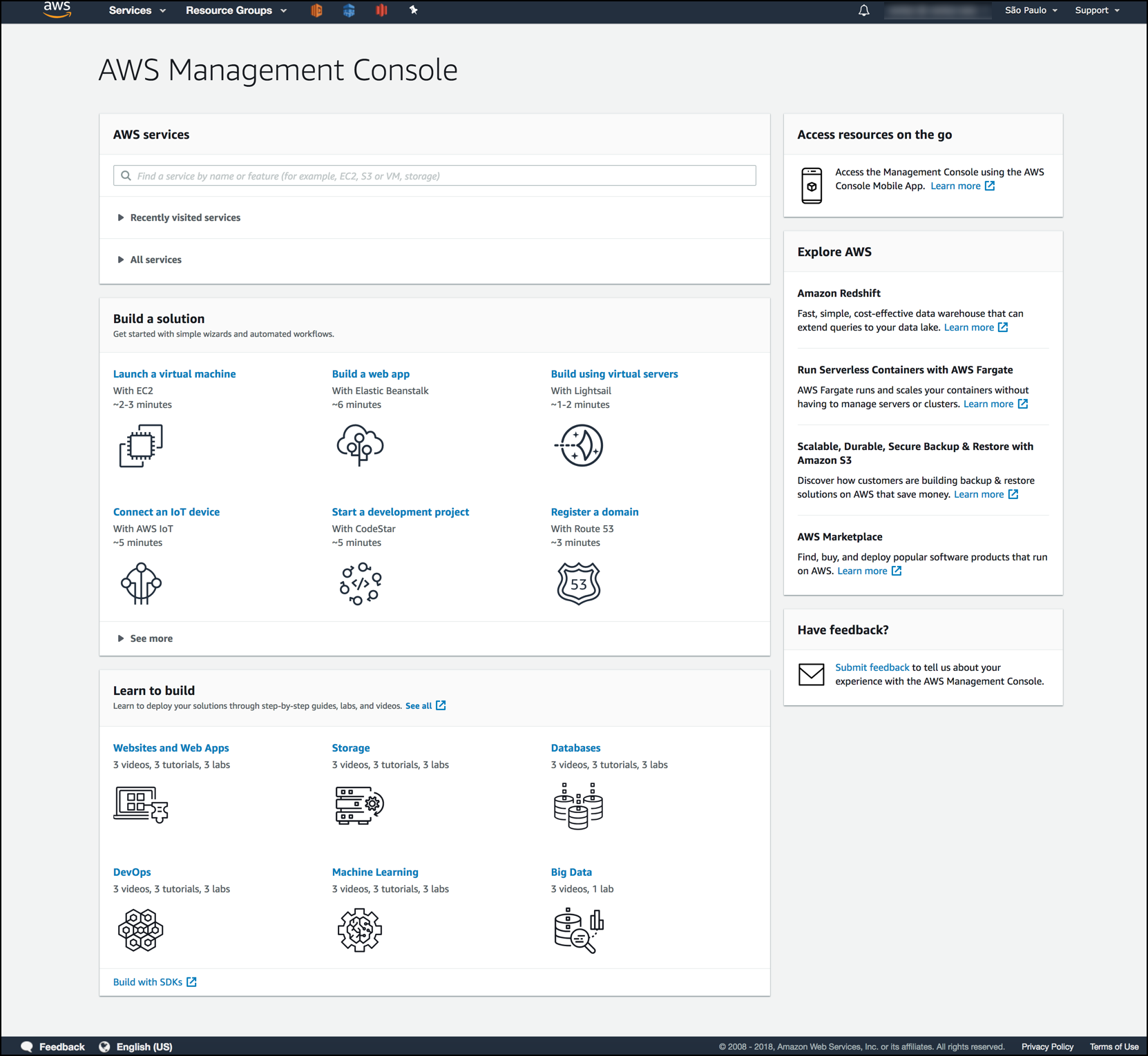 1662x1530 Working With The Aws Management Console