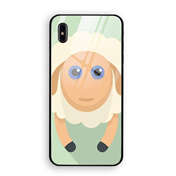 569x569 Sheep Smile Icon Flat Style Phone X Case With Phone