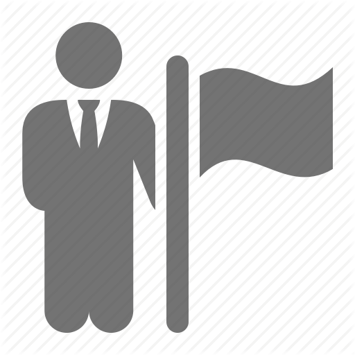 512x512 Ambassador, Businessman, Delegate, Flag, Holding, Loyalty Icon