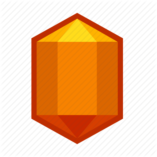 512x512 Amber, Crystal, Mineral, Orange, Stone, Succinite, Zirconium Icon