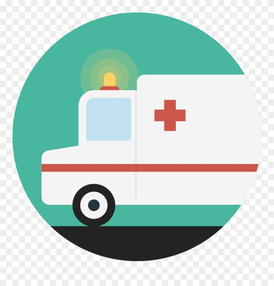 880x920 Png Black And White Library Ambulance Clipart Damaged