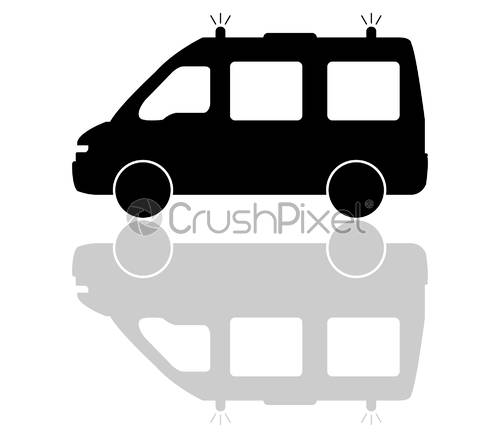 500x438 Ambulance Icon, Stock Vector Crushpixel