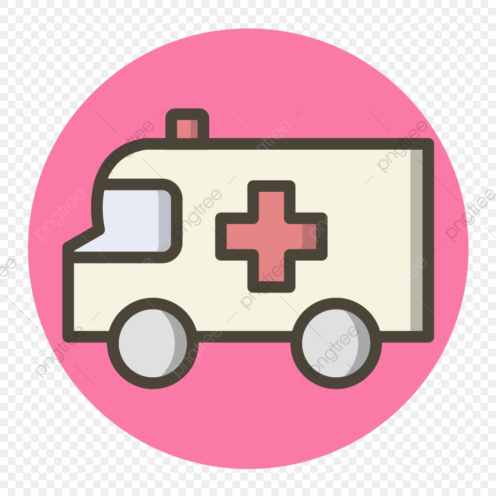 1024x1024 Vector Ambulance Icon, Ambulance, Medical, Emergency Png