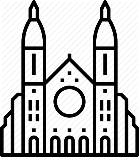 453x512 Haiti, Old Cathedral, Port Au Prince Icon