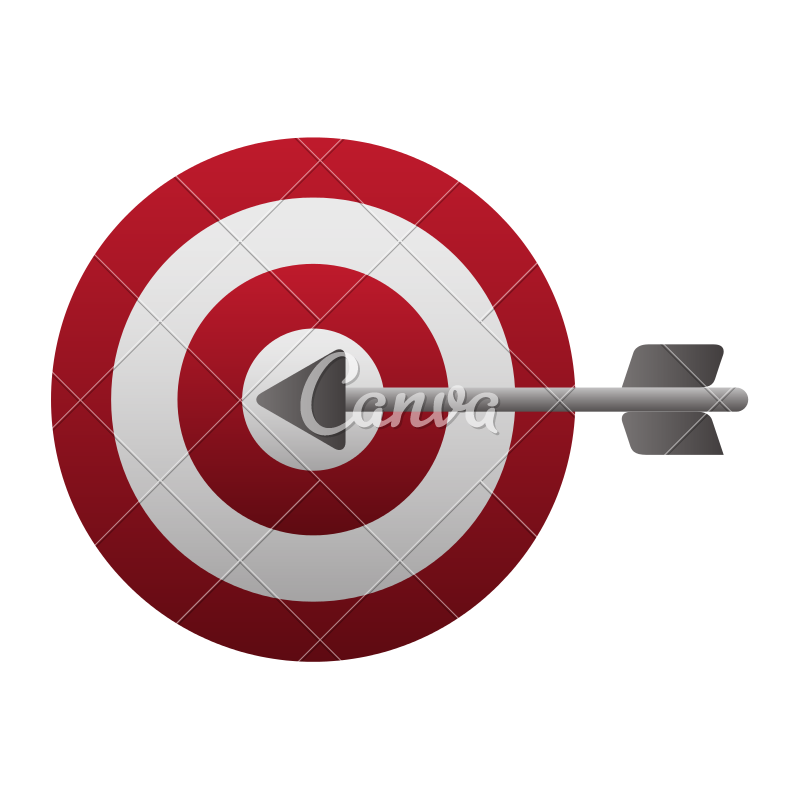 800x800 Target Arrow Success Icon