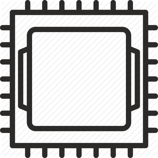 512x512 Amd, Computer, Cpu, Hardware, Heart, Intel, Processor Icon