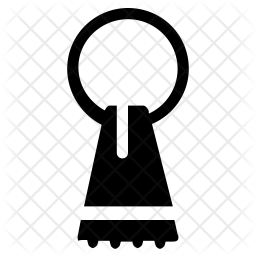 256x256 Bath Amenities Icon Of Glyph Style