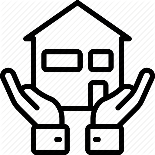 512x512 Amenities, Council, Hands, House, Housing, Ity, Services Icon