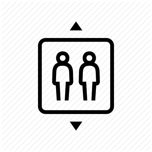 512x512 Amenities, Elevator, Floors, Transit Icon