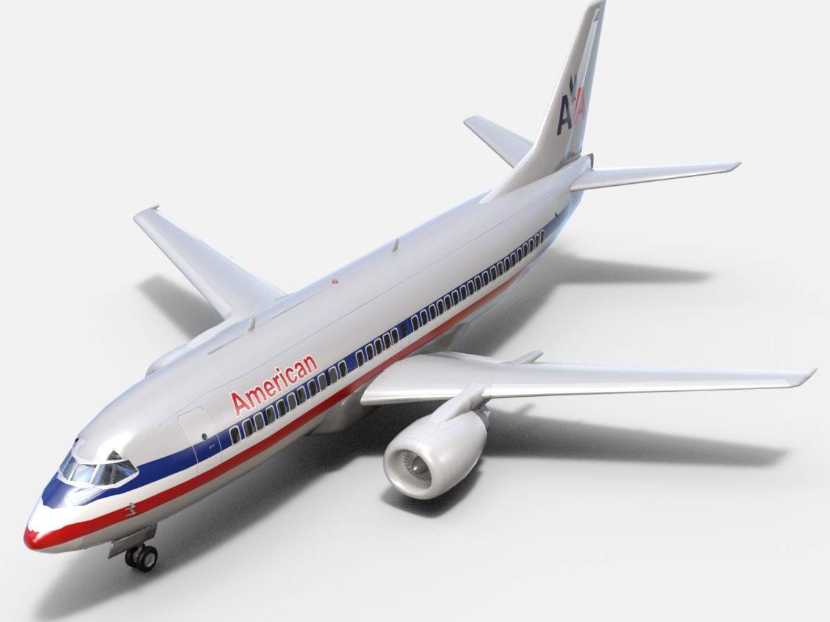 Boeing American Airlines Model 1200x900 Boeing American Airlines Model