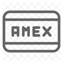 256x256 Amex Icon Of Line Style