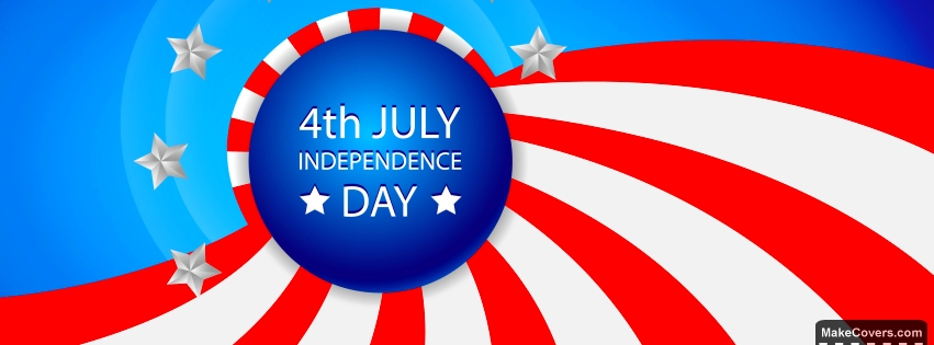 851x315 Usa Flag Happy Independence Day Timeline Cover For Your Timeline