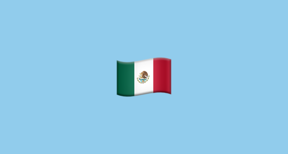 560x300 Flag For Mexico Emoji