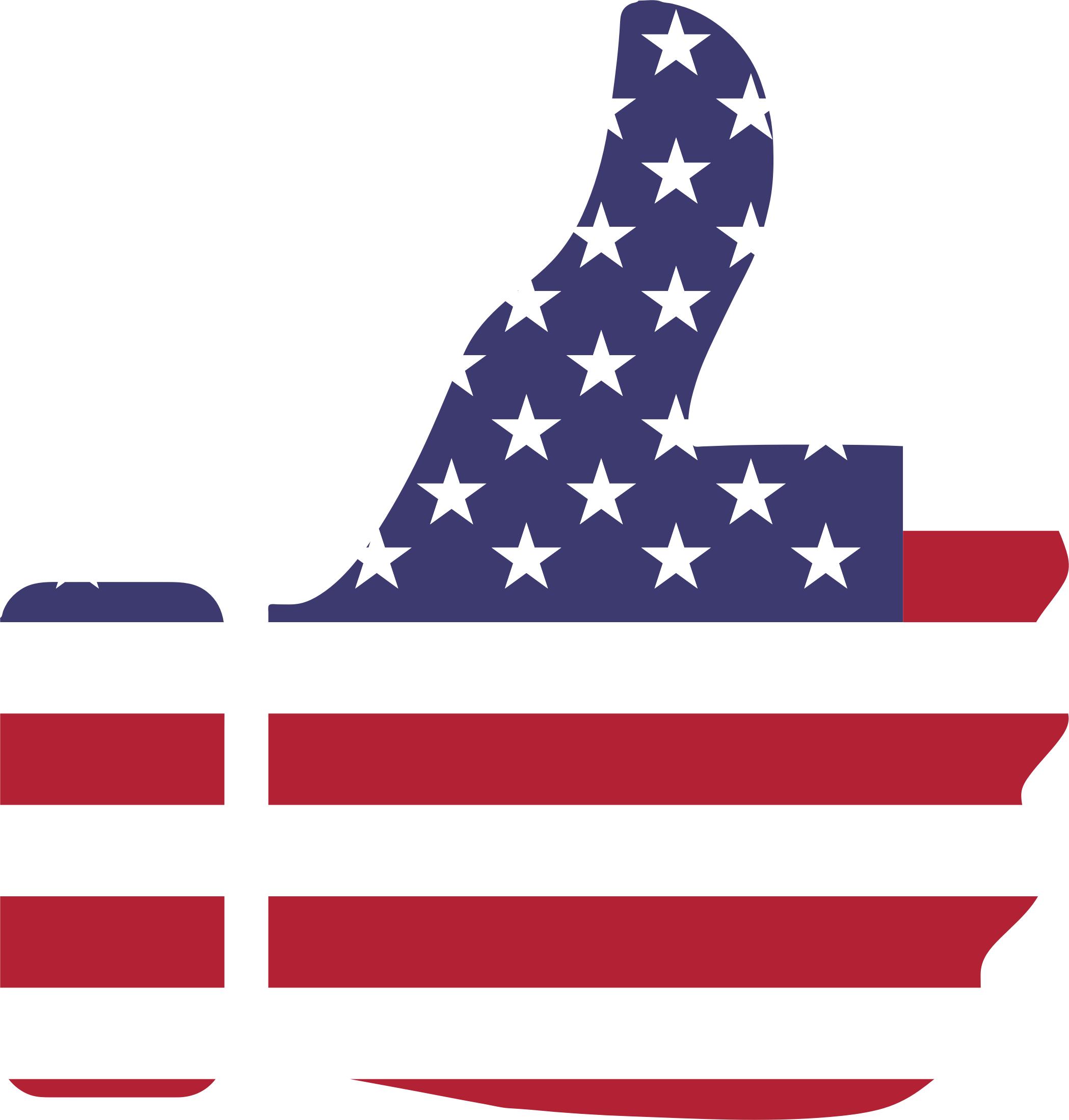 2098x2198 Thumbs Up American Flag Icons Png