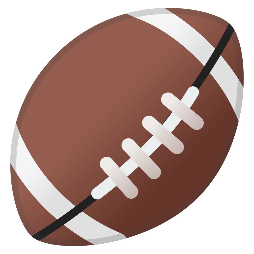 1024x1024 American Football Icon Noto Emoji Activities Iconset Google