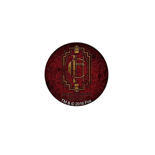 Cafepress American Horror Story Hotel Icon Round 522x522 Cafepress American Horror Story Hotel Icon Round