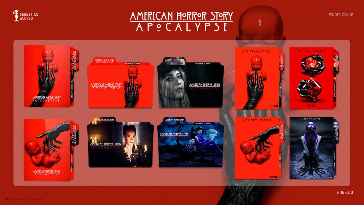American Horror Story Apocalypse Folder Icon 1191x670 American Horror Story Apocalypse Folder Icon