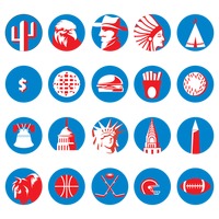 200x200 Icon Icons Set Sets Collection Collections Outline Outlines Linear