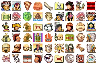 390x260 Native American Iconset