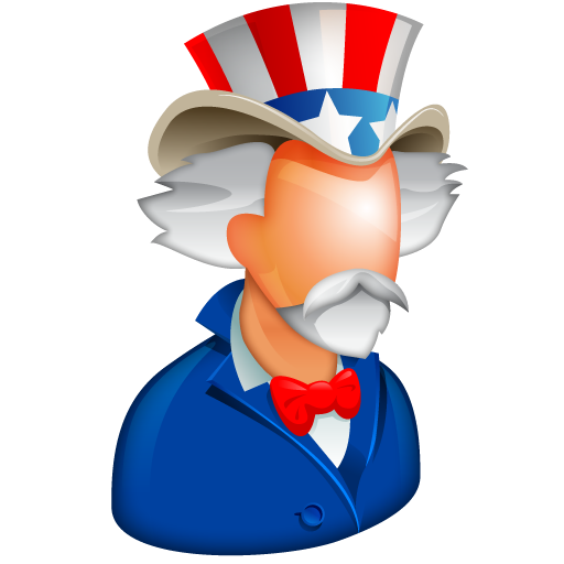 512x512 America, American, Hat, Sam, Stars, Uncle, Uncle Sam, United