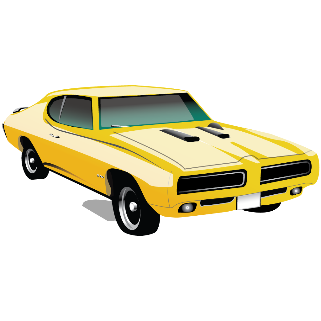 1024x1024 Muscle Car Pontiac Gto Icon Classic American Cars Iconset