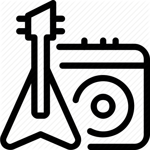 512x512 Audio, Axe, Bass, Guitar, Modern, Music, Speaker Icon