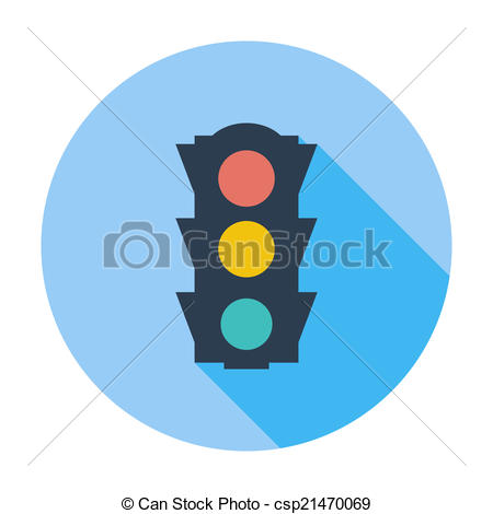 450x470 Ampel Icon Ampel Einfarbiges Icon Vector Illustration