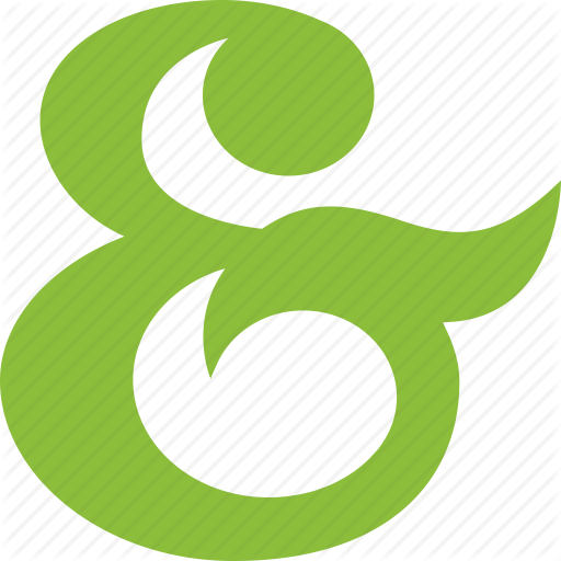 512x512 Ampersand, And, Lettering, Typography Icon
