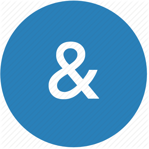 512x512 Ampersand, Keyboard, Latin, Letter, Round Icon