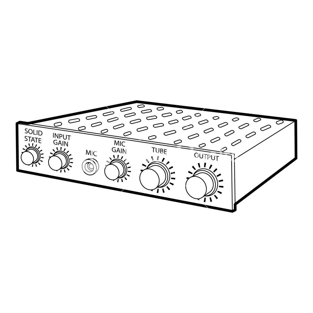 124 Amplifier icon images at