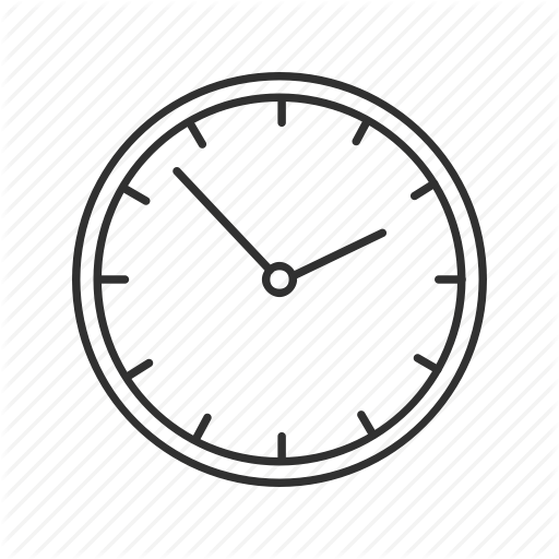 512x512 Analog Clock, Circle Clock, Clock, Home Clock, Mechanical Clock