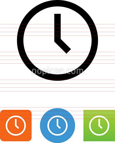 400x499 Analog Clock Icon