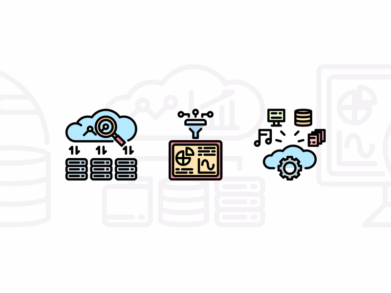 800x600 Big Data And Analytics Icon Set
