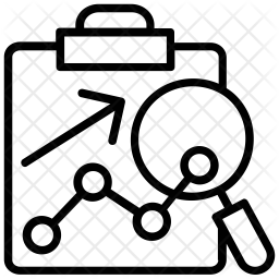 256x256 Predictive Analytics Icon Of Line Style