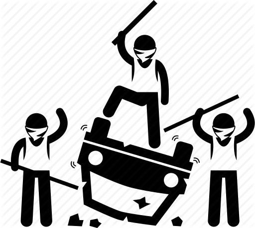 512x459 Anarchy, Protester, Rebel, Rebellion, Rebellious, Street, Uproar Icon