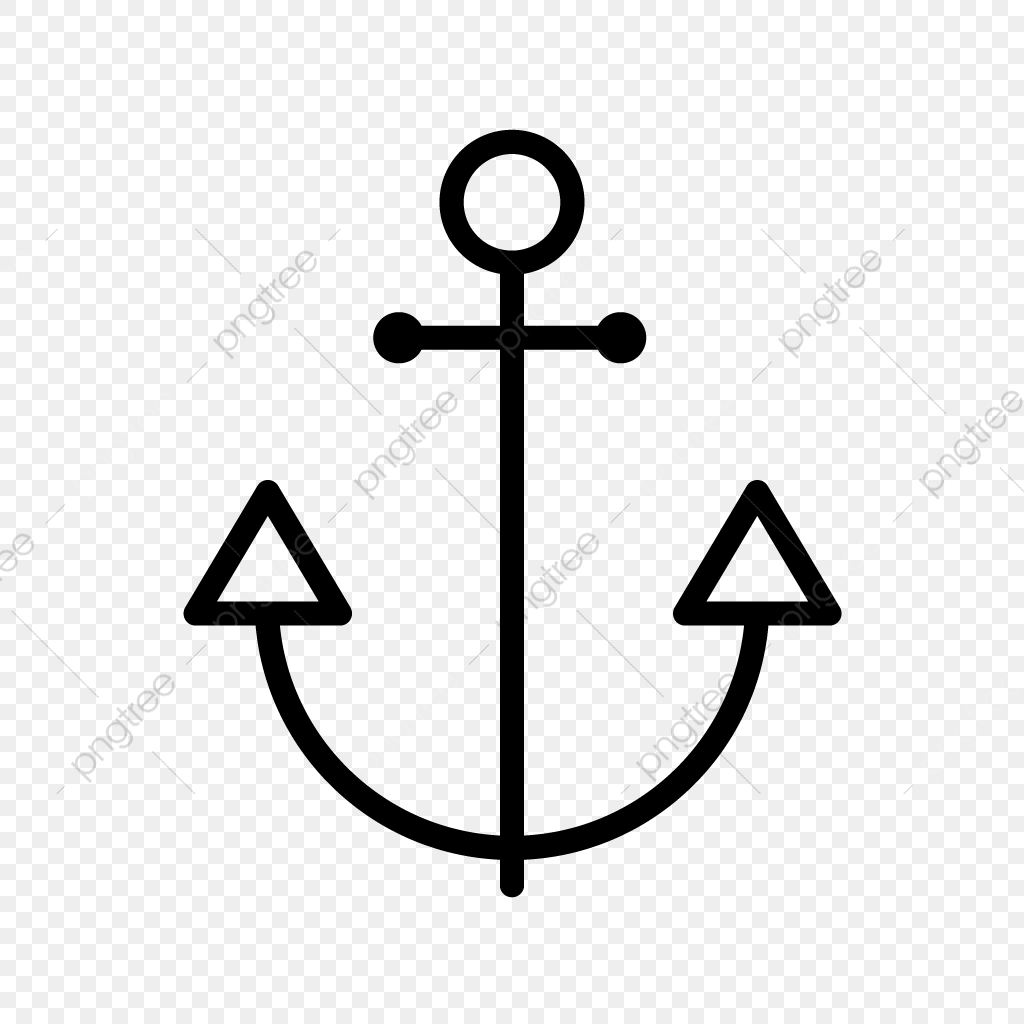 1024x1024 Vector Anchor Icon, Anchor, Cruise, Sea Png And Vector