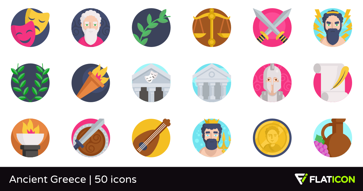 1200x630 Ancient Greece Free Icons