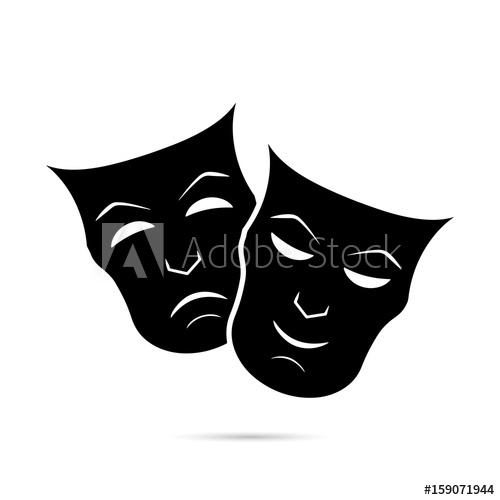 500x500 Ancient Greek Vector Mask Icon