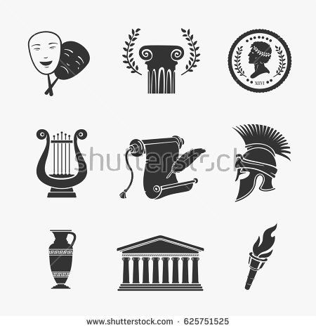 Ancient Greek Icon at Vectorified.com | Collection of Ancient Greek ...