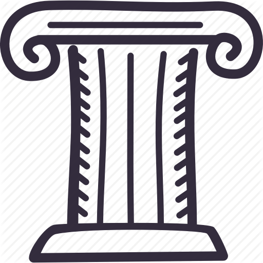 512x512 Ancient, Greek, History, Pillar, Rome, Travel Icon